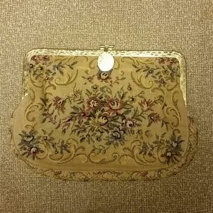 Vintage Formal Tapestry Purse