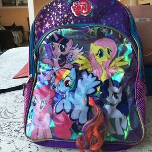My little pony back pack.