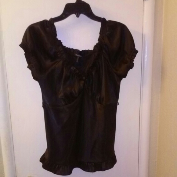 Daisy Fuentes Black Blouse
