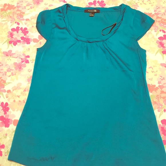 Forever 21 silk blouse