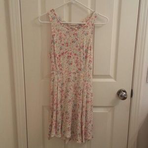 Floral dress with attitude
