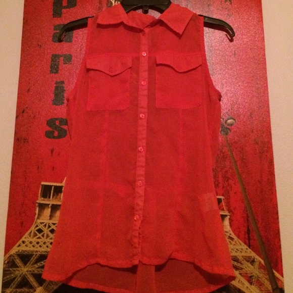 A button down collared shirt