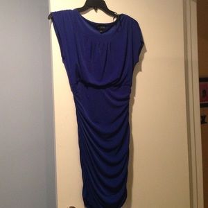 Royal blue sexy dress