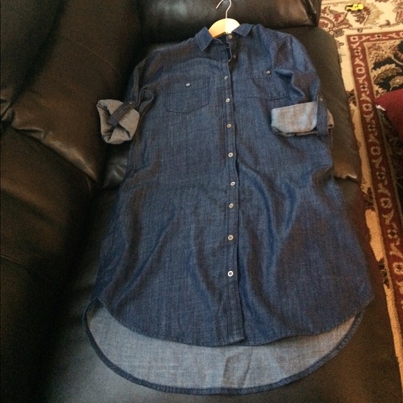 Banana Republic Denim Dress with side pockets