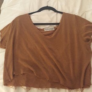 Grungy brown urban outfitters top
