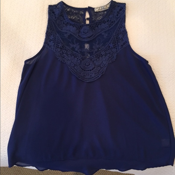 Blue Chloe K blouse