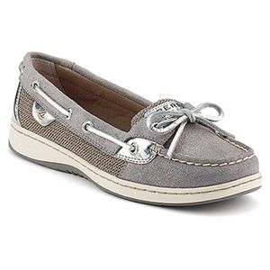 Sperry angelfish sparkle suede shoes