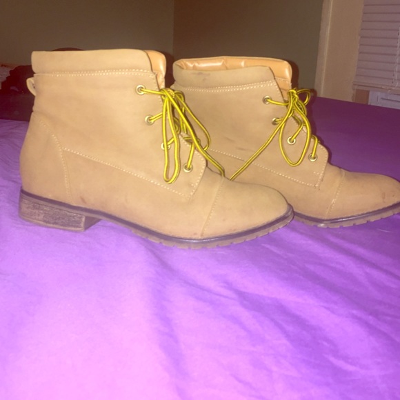 Madden Girl Combat Boots
