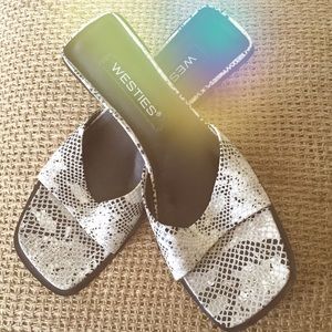 REDUCED! Nine West strapless heels