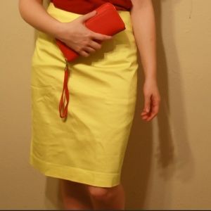 Bright Yellow Pencil Skirt ⚡️