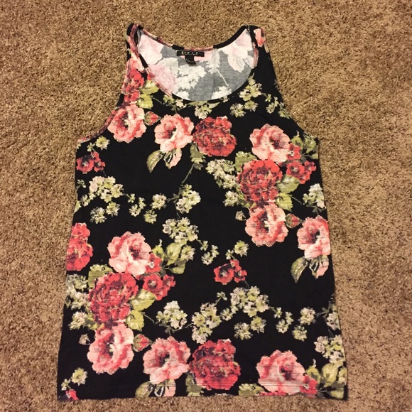 Flower tank top