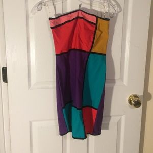 Forever 21 square mini dress