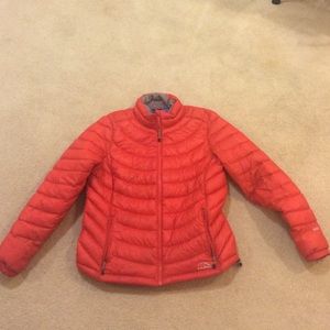 L. L. Bean red large puffy coat - super warm!