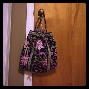 Vera Bradley draw string backpack