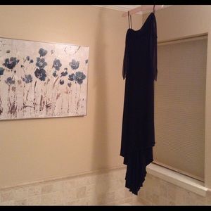 Black cocktail dress