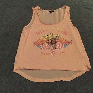 Pacsun tank top sheer back (Nollie)