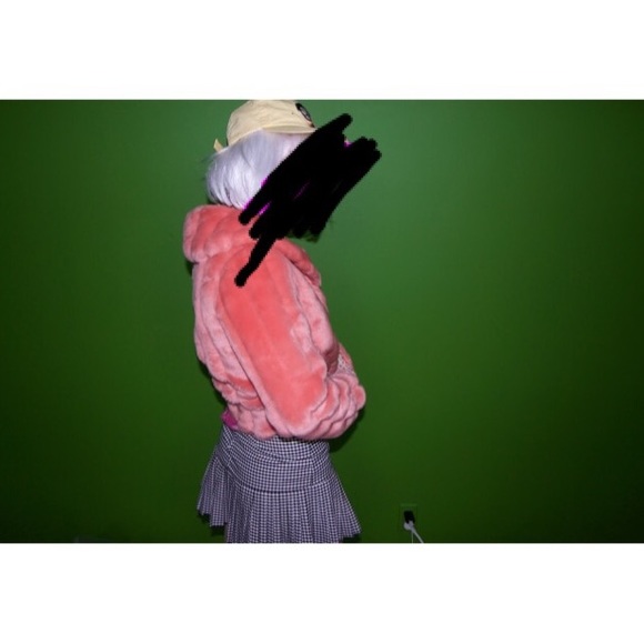 Pleated school girl mini plaid skirt