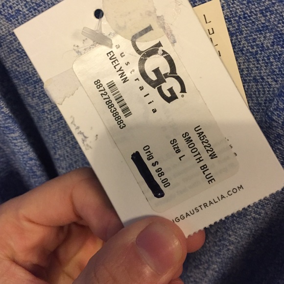 Ugg Australia blue/white robe - Picture 3 of 4