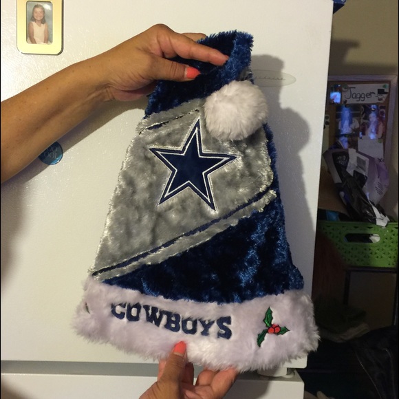 Dallas Cowboys Santa Hat