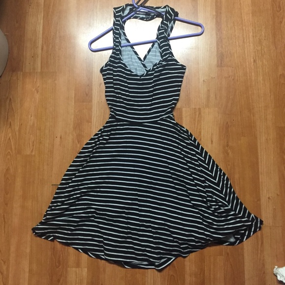 Brandy Melville Dresses & Skirts - Black and white striped dress