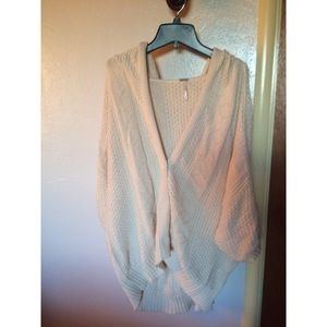 Free People Hooded Sweater/Cardigan