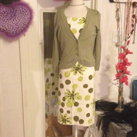 Belted Fliral Print Dress