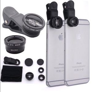 Black clip lens