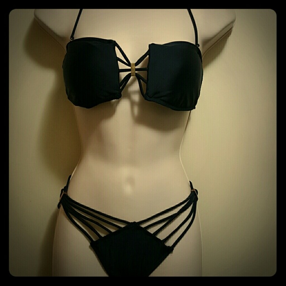 Womens SEXY black bikini