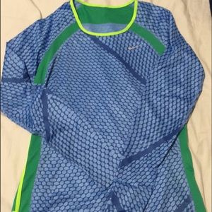 Never worn Long Sleeve Nike Dri-Fit workout shirt