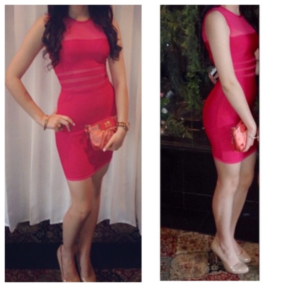 Pink Body Con dress - Picture 3 of 3