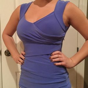 Blue Stretch Tank