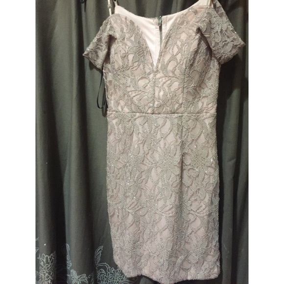 Champagne Homecoming Dress - Picture 2 of 2