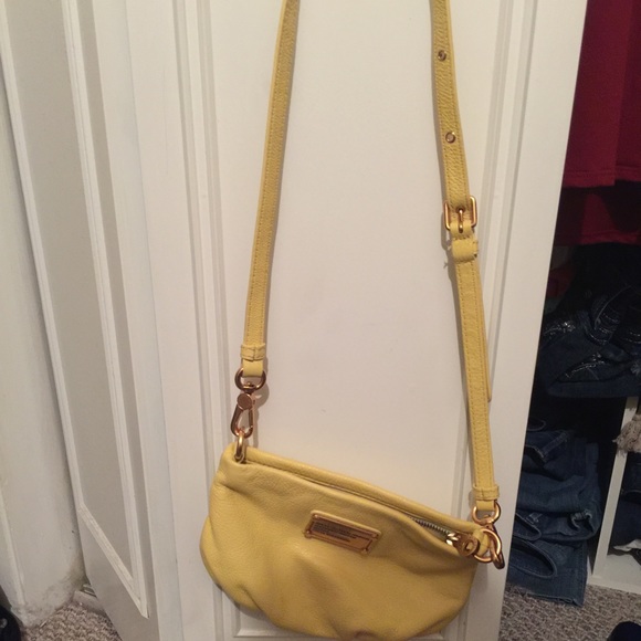 Yellow Marc Jacobs cross body