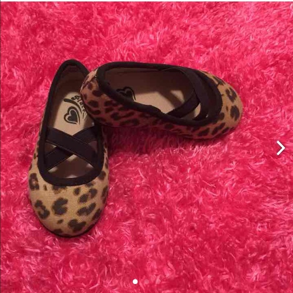 Leopard Strappy Flats