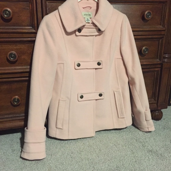 light pink peacoat