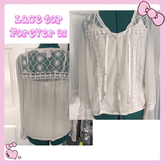 Forever 21 Blouse Sz M