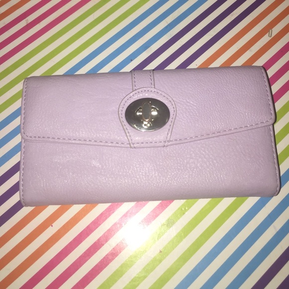 Chic Lilac wallet from charming Charlie's