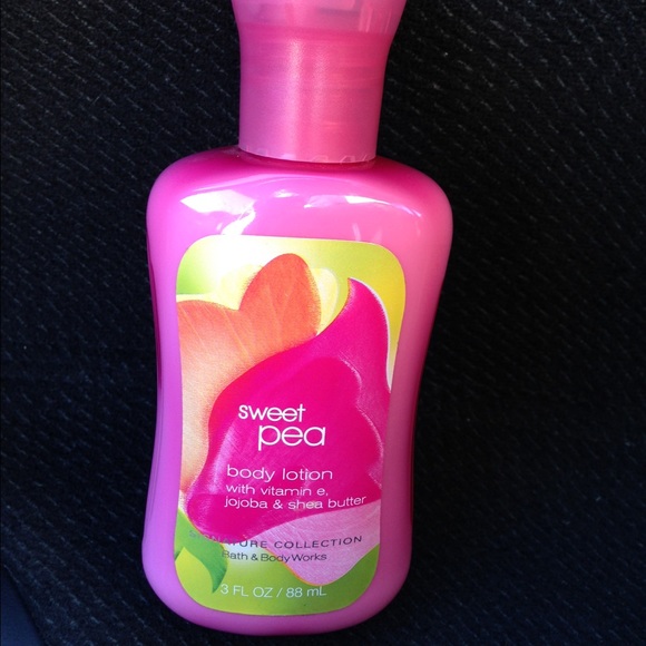 Never used sweet pea lotion