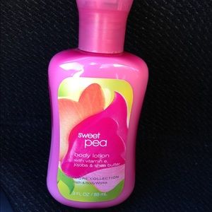 Never used sweet pea lotion