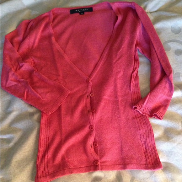 **LAST DAY** silk knit in hot pink!