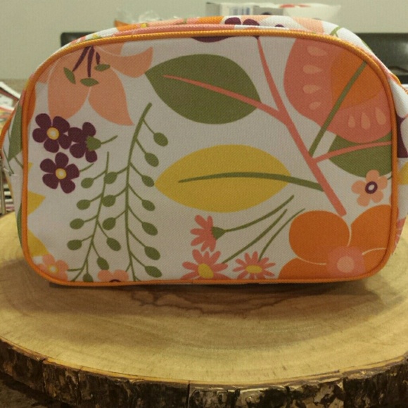 Very lightly used clinique makeup bag