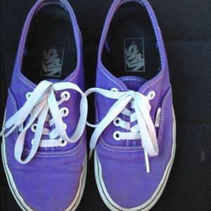 Purple vans