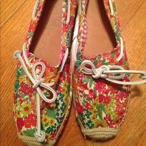 Floral Sperry Topsiders