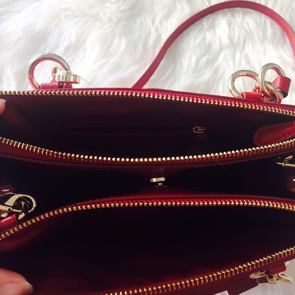 Coach Red Mini  Christine - Picture 3 of 4