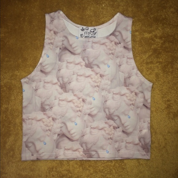 omighty crying statues top!💧 has never been worn
