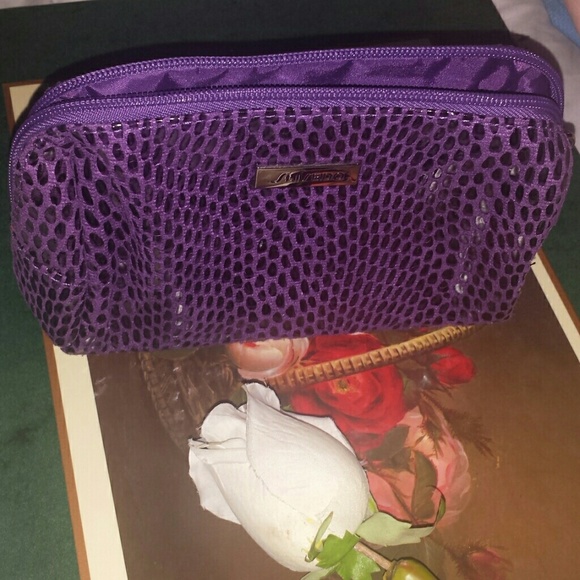 Cosmetic Bag brilliant shade of purple