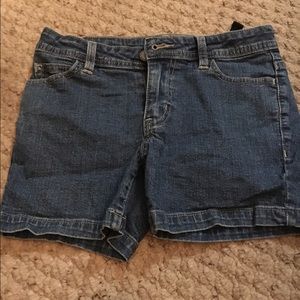 Jean shorts girls