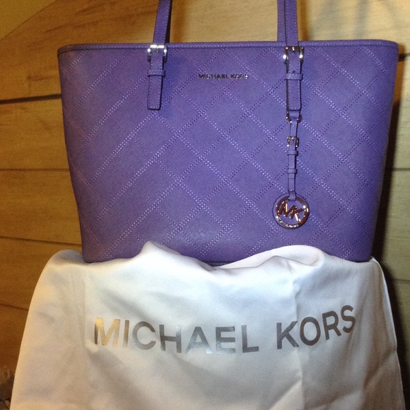 MICHAEL Michael Kors Handbags - Michael Kors Wisteria TZ Jet Set Travel Tote