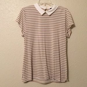 Ann Taylor Striped Blouse