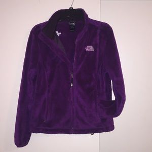 NorthFace fuzzy jacket